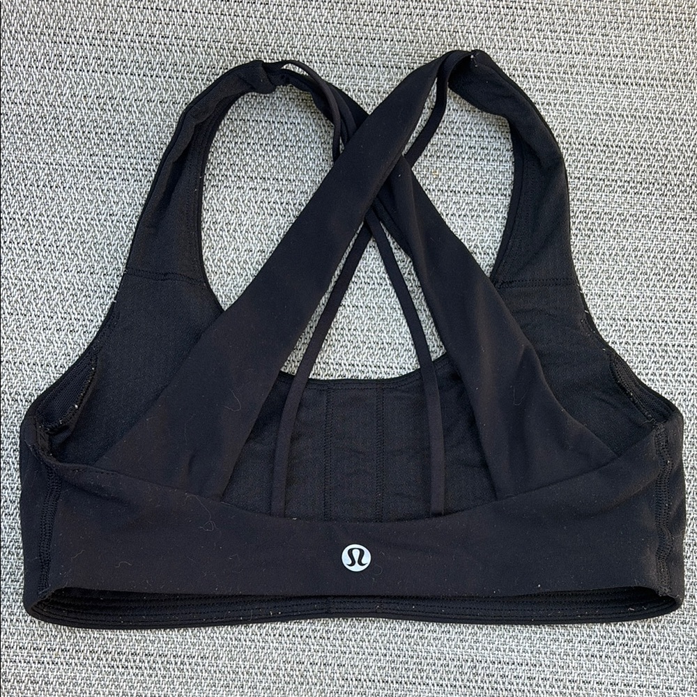 lululemon athletica Black Sports Bra